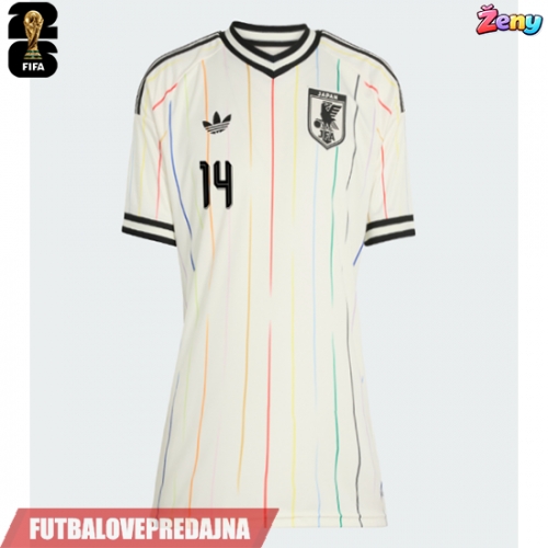 Lacne Ženy Futbalové dres Japonsko Junya Ito #14 MS 2026 Krátky Rukáv - Preč